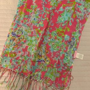 Two Lilly Pulitzer scarfs